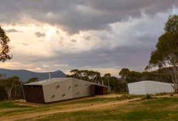 Southern facade + adjacent machinery shed | 