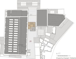 pianta piano terzo | 