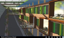 Model-Multi Level Entrance | 