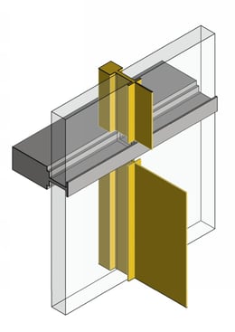 Detail glass facade | 