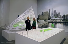 VIA and Central Park models at an exhibition at the Louisiana Museum | 