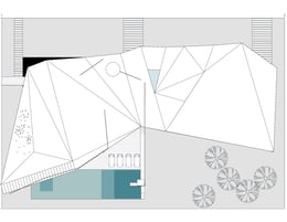 The Villa V4 roof plan | 