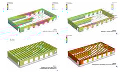 simulazioni SLV e SLU / mensa | ATIproject