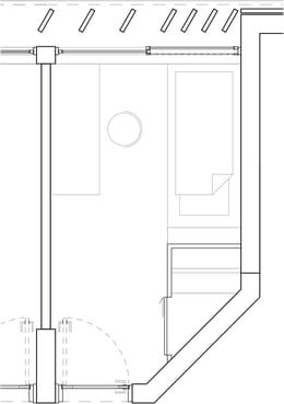 Typical floorplan single private room  | gmp von Gerkan, Marg and Partners Architects