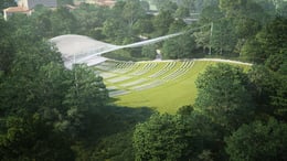 The renewal envisions a new canopy that preserves the extraordinary site while providing shade and protection for 2,500 seated patrons and to renew the stage, back of house, entries and circulation. | Brooklyn Digital Foundry