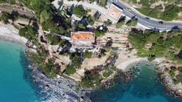 Vista del promontorio di Punta Murena dal drone | BARRECA & LA VARRA