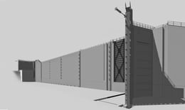 3D Model - New Navigation Lock - Isola Serafini (PC) | Binini Partners