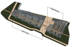 axonometric 3d image of the project | yazgan design architecture