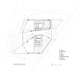 FIRST FLOOR PLAN | WEISS/MANFREDI