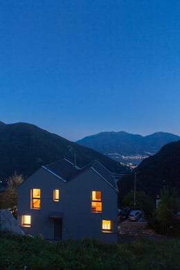 Night view | Alexandre Zveiger, Lugano CH