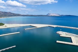 Drone View - Porto di San Teodoro | AD Matteo Binini - Binini Partners
