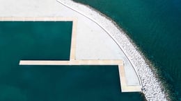 Drone View - Porto di San Teodoro | AD Matteo Binini - Binini Partners