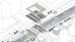 Axonometry | © JADRIC ARCHITEKTUR ZT GmbH & TONGJI ARCHITECTURAL DESIGN AND RESEARCH INSTITUTE