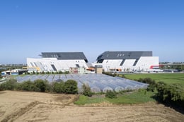 two 120m ramps connect the warehouses to create maximum efficiency | Wei-Shih Hsieh
