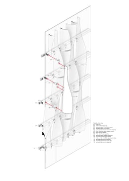 Xiqu Centre Façade Diagram | Revery Architecture Inc.