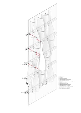 Xiqu Centre Façade Diagram | Revery Architecture Inc.