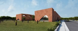 View from road junction | Sanjay Puri Architects