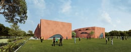 View from north east | Sanjay Puri Architects