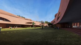 Inner entrance view | Sanjay Puri Architects