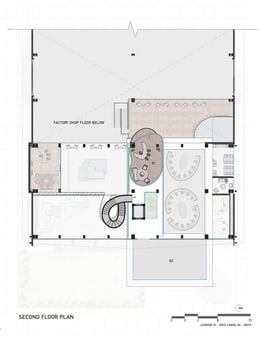 Second Floor Plan | SANJAY PURI ARCHITECTS