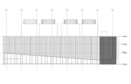 West Elevation of the UMass Amherst North Chiller Plant | Leers Weinzapfel Associates