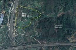 Site Context: Chengdu Tianfu City is located on the outskirt of Chengdu, where the city’s central avenue meets the mountains. | SASAKI