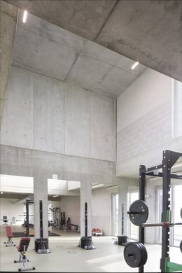 Double height in youth teams gym | Filippo Romano