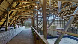 view from the mezzanine looking back to the stair | Timothy Hursley