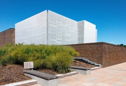 Building exterior from plaza level | Copyright David Sundberg/Esto
