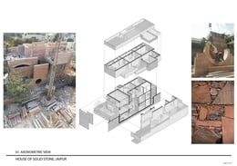 Axonometric and Construction methodology | Malik Architecture and Fabien Charuau