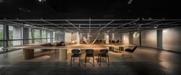 Removing cubicles, and instead, design one huge table | Kuo-Min Lee