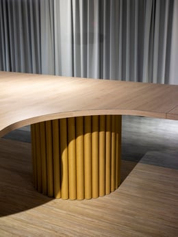 Rethinking the table detail with sustainability and recycle possibilities | Kuo-Min Lee