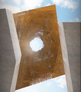 The Gate of the Hill, bottom view | Courtesy of Laboratorio Architettura Semerano