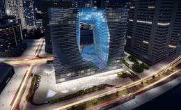 Render of Opus by Zaha Hadid Architects | Courtesy of Zaha Hadid Architects