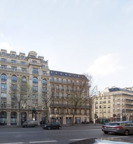 175 Haussmann before its restructuring, from the back view. | ©PCA-STREAM