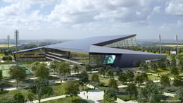 AERIAL VIEW FROM SOUTH EAST | POPULOUS