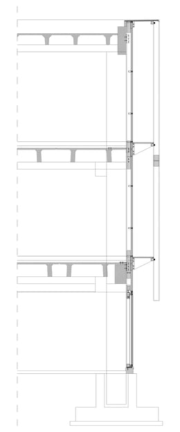 dettagli sezione facciata | Studio Bocchi