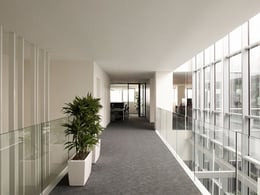 passerella uffici secondo piano | AtelierXYZ