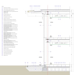 dettaglio edificio uffici | Studio C&N aa