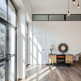 Restored interior lounge | João Morgado - Architecture Photography