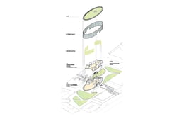 Axonometric Diagram | Weiss/Manfredi Architects