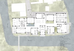 1f floor plan | B.L.U.E. Architecture Studio