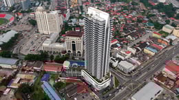 Troika Kota Bharu located at the ‘Golden Triangle’ in the heart of the city, bounded by Jalan Sultan Ibrahim and Jalan Mahmood stands as the current tallest building in Kota Bharu. | David Yeow