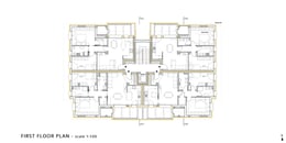 First floor plan | Sicarchitetture