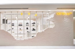 Off-White Façade detail with shoe display | Photo courtesy of Off-White, SITE & I-Beam Design