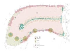 Horticultural revitalization and landscaping of the plateau in the park Gradac | Proto-arch