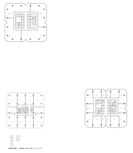 5th floor plan | TIANJIN TIANHUA NORTHERN ARCHITECTURAL DESIGN