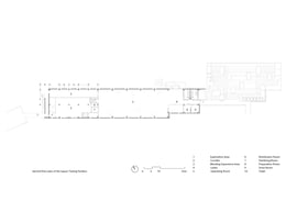 2nd Floor Plan of Liquor Tasting Pavilion | Jiakun Architects