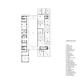 Twelfth Floor Plan | gad × line+