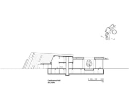 Conference hall section | ©KRIS YAO｜ARTECH